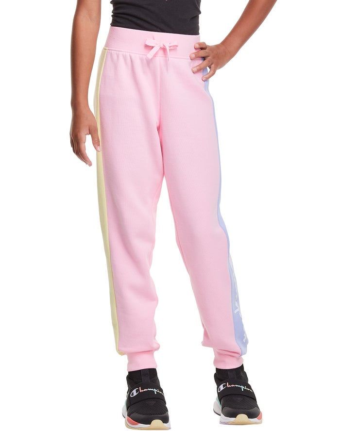 Jogger Champion Niña - Colorblock Fleece ( Rosas ) 9286743-UL